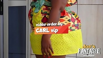 African American Bbw Saleswoman With Big Ass
