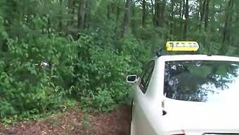 A German Taxi Driver And A Mature Customer Engage In Sexual Activity