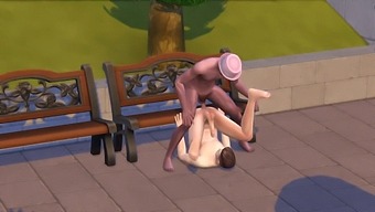 Gay Couple Engages In Sexual Activities At A Park Using Sims 4 Game