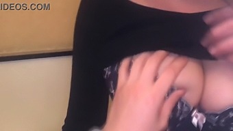 Voluptuous Japanese Teen'S Breasts Are Sensually Caressed