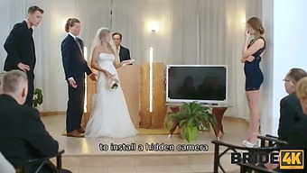 A Bride'S Naughty Wedding Day Surprises With A Steamy Xxx Video